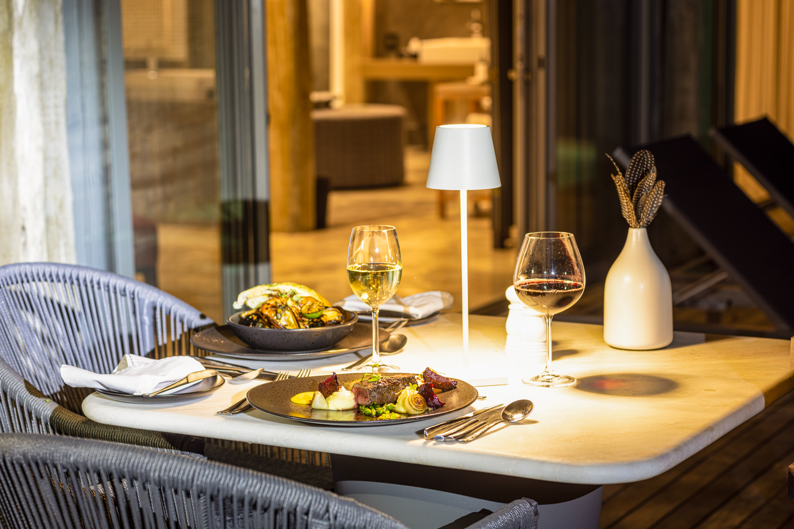 Kapama Karula private villa dining
