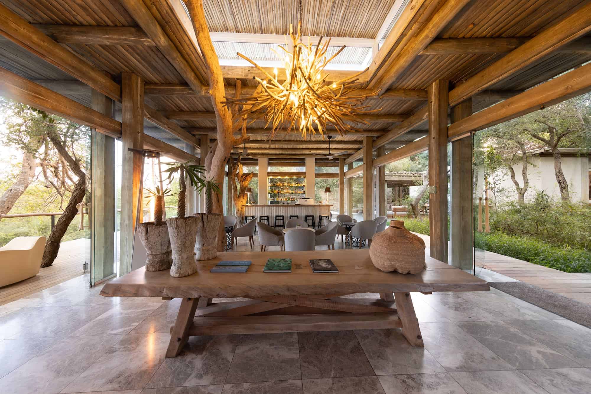 Kapama Karula lounge area high tea section