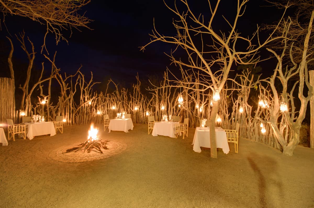 Kapama Karula Dining - Boma Area