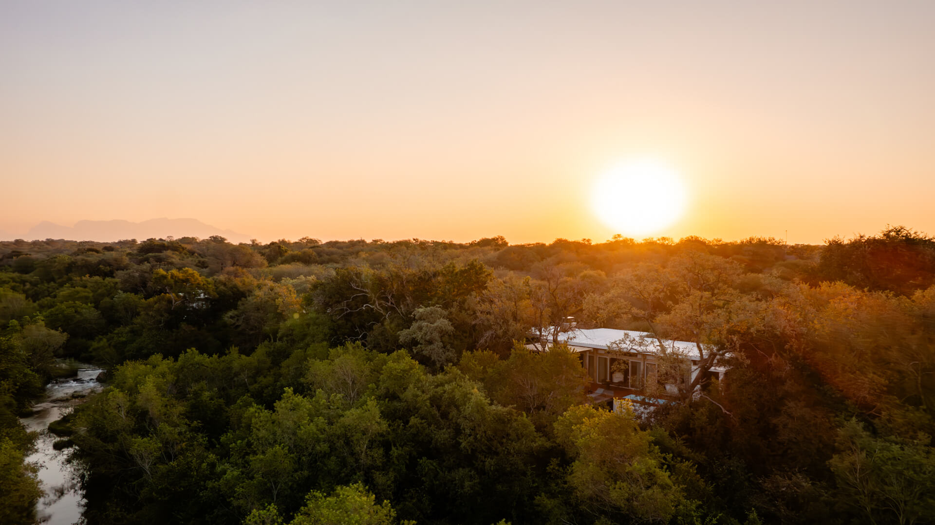 Kapama Karula Drone shot