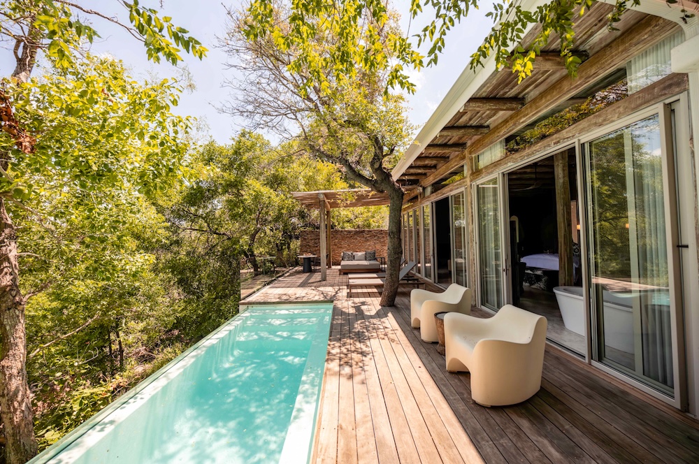 Kapama Karula villa pool