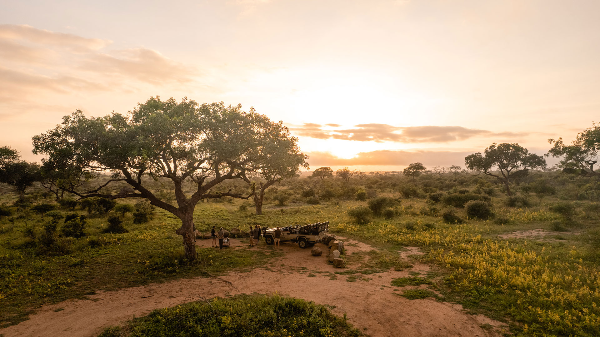 Kapama Guests Embarking On A Bush Walk