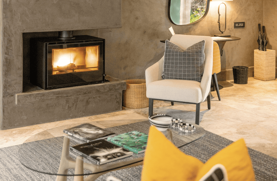 Kapama Karula villa fire place Kapama Karula villa fire place