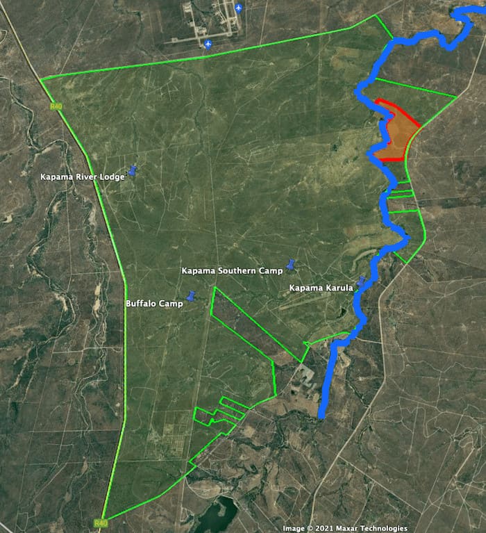 Kapama Private Game Reserve additional land purchase