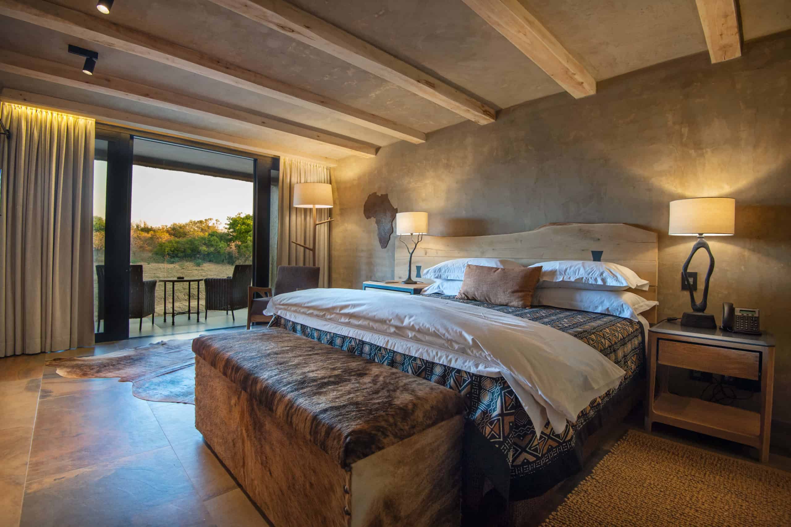 River Lodge Deluxe Suite Patio view