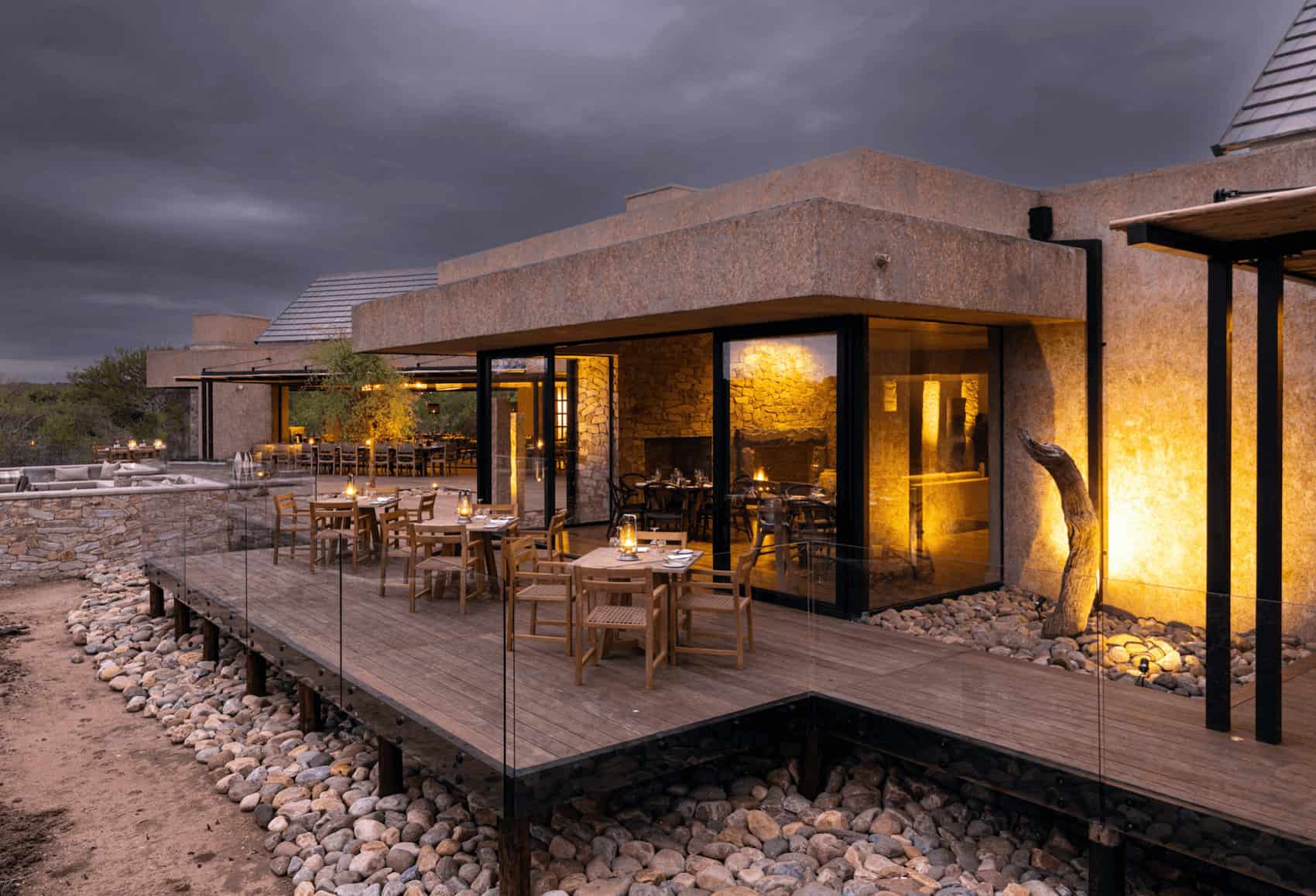 Kapama River Lodge Xitsumbeni deck
